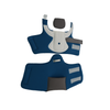 Blue and gray MPO 2000 Accessory Kit with adjustable straps and padding, made in the USA, RCAI.