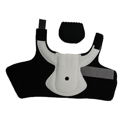 Black and white MPO 2000 Active ambulatory foot brace with heel cup accessory, adjustable straps.