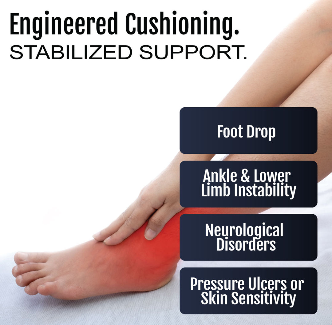RCAI Ankle Foot Orthosis (AFO) - Corrxit with Ambulatory Attachment