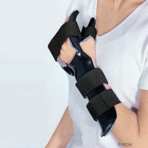 Dorsal Resting Hand Orthosis with Finger Separators