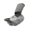 Gray and white Phase II Multi Podus System foot brace with soft fleece lining and adjustable Velcro strap, made in the USA,.
