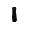 Black fabric dorsal carpal tunnel splint accessory with adjustable straps, made in the USA, RCAI.