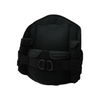 Black RCAI LSO Short Front brace with adjustable straps and D-ring closures, made in the USA.