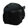 Black RCAI LSO Short Front brace with adjustable straps and padded panels, made in the USA.