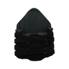 Black RCAI TLSO back brace with multiple adjustable Velcro straps, padded design, made in the USA.