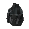 Black and gray RCAI TLSO back brace with adjustable straps and secure Velcro closures, made in the USA.