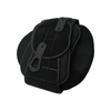 Black Universal LSO lumbar support belt with adjustable straps and hook closures, made in the USA by RCAI.