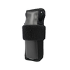 Black ambidextrous wrist brace with adjustable Velcro strap, breathable mesh sides, made in the USA, RCAI logo visible.