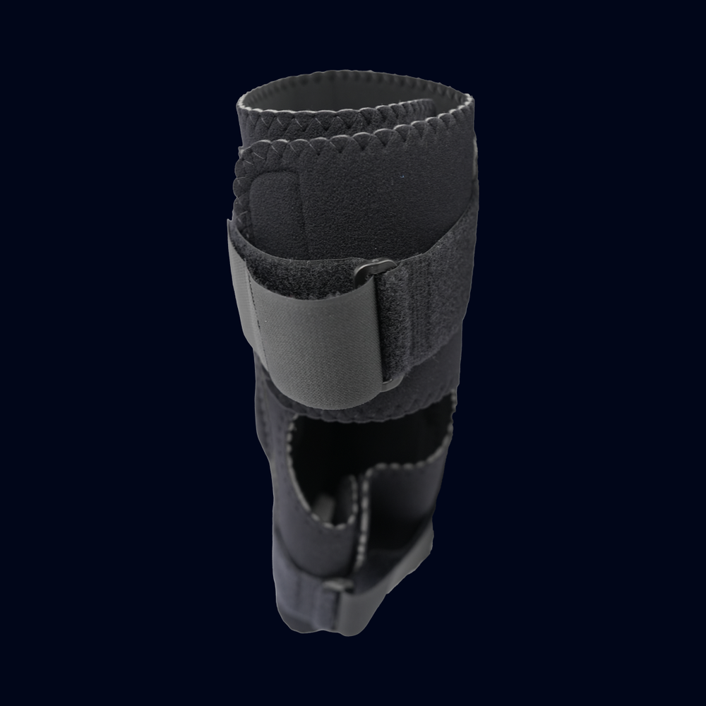 Neoprene Wrap Around Knee Brace with Free Range of Motion (ROM) - Covered Hinge - Restorative Care of America, Inc.