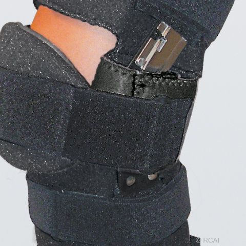 Ratchet Post Operative Pin (POP) Knee Brace