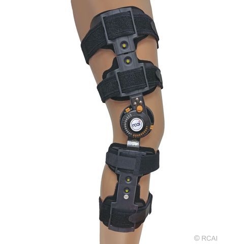 RCAI Post-Operative ROM Knee Brace – Adjustable Support for