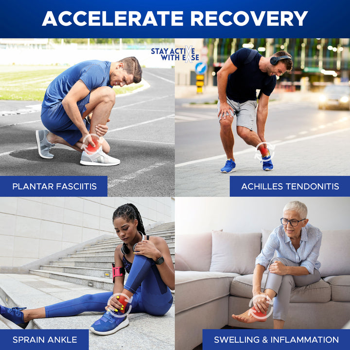 Active Ease Compression Ankle Sleeves 1 - Pack - Restorative Care of America, Inc.