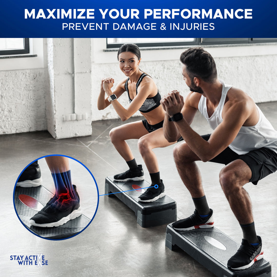 Active Ease Compression Ankle Sleeves 1 - Pack - Restorative Care of America, Inc.