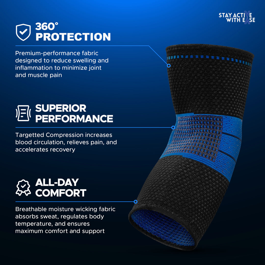 ActiveEase Compression Elbow Brace 1 - Pack - Restorative Care of America, Inc.