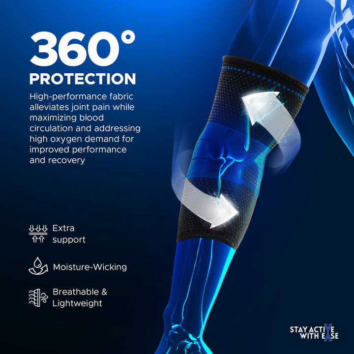 ActiveEase Compression Elbow Brace 1 - Pack - Restorative Care of America, Inc.