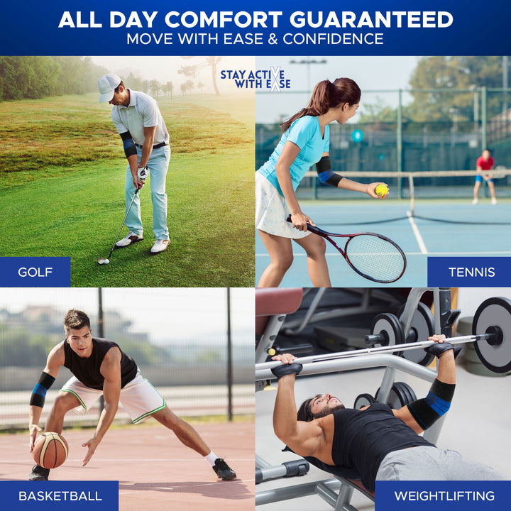 ActiveEase Compression Elbow Brace 1 - Pack - Restorative Care of America, Inc.